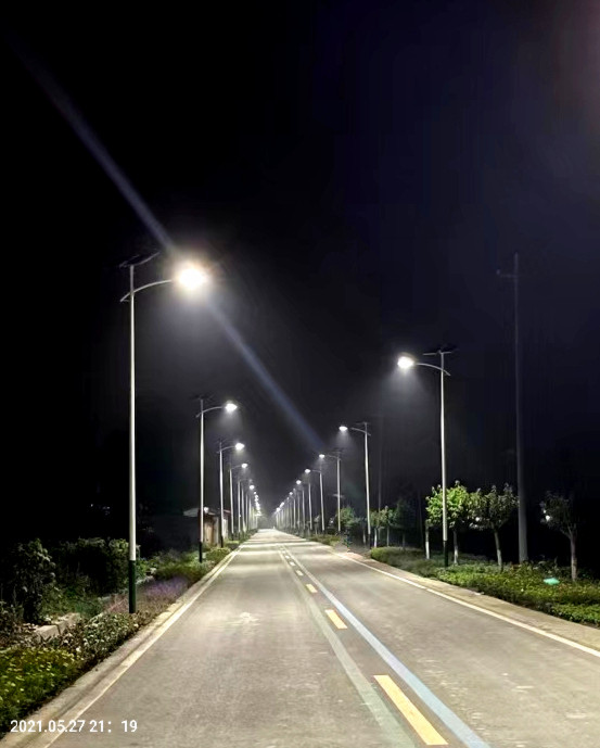 甘肃武威农村太阳能路灯项目